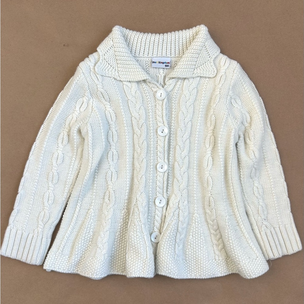 Mud Kingdom Cream Sweater